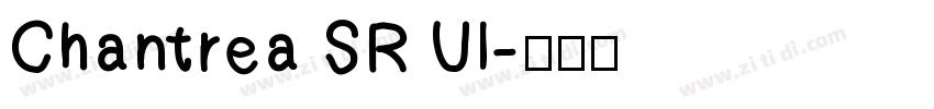Chantrea SR UI字体转换